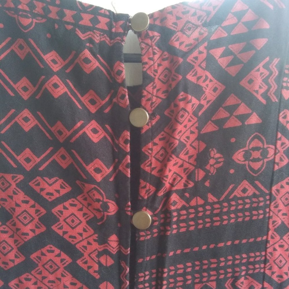 Urban Outfitters Ecote Geo Tribal Swing Dress - Picture 4 of 4